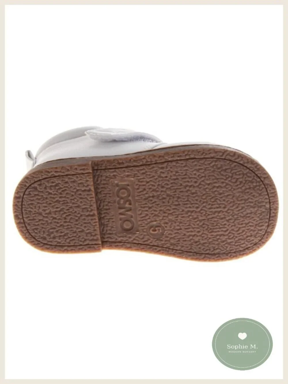 Josmo Baby Strap Boots Faux Leather Non-Slip First Walking Shoes